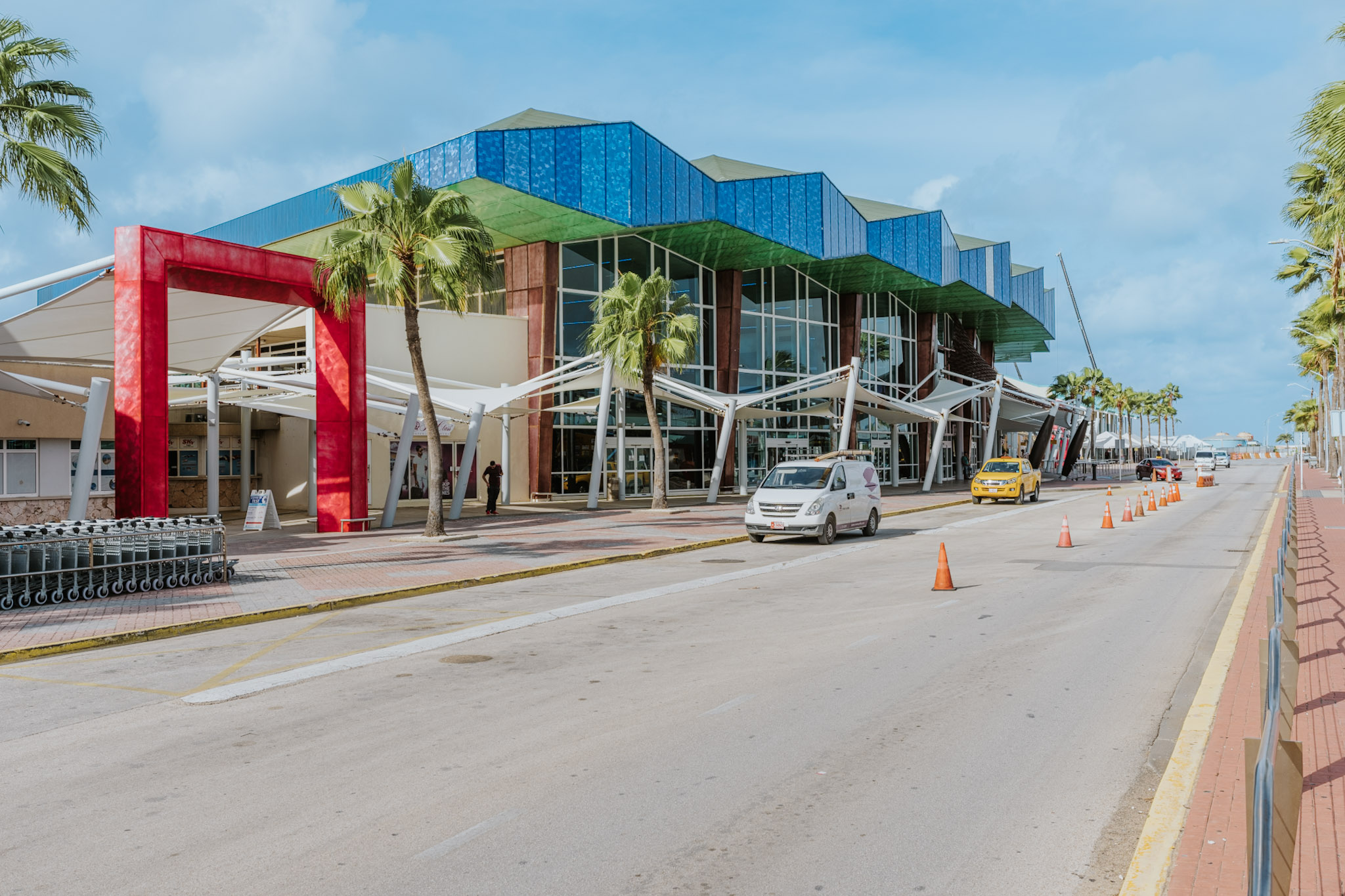 Aruba airport terminal